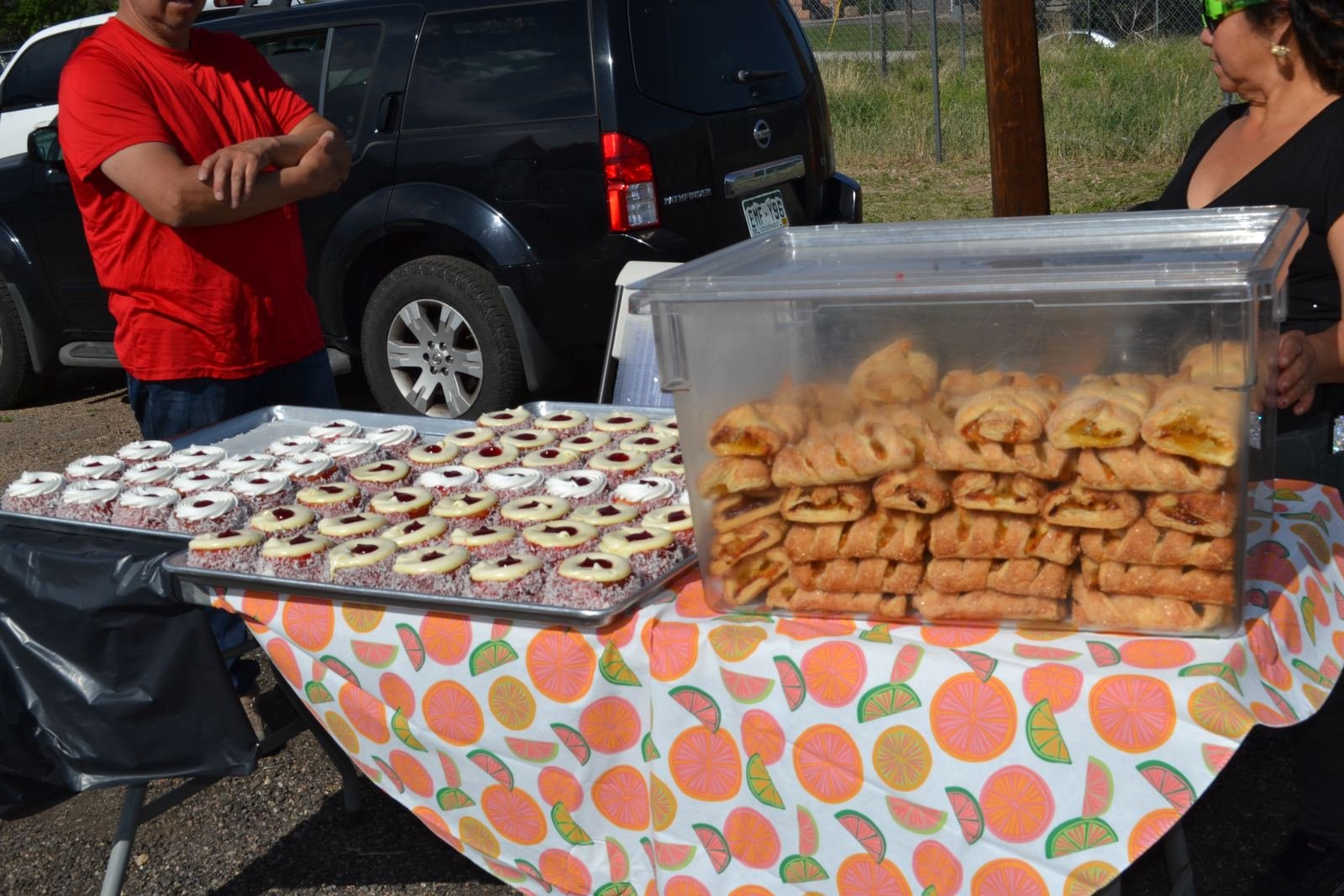 Pan dulce and pastries from Panaderia Emanuel at the Fest